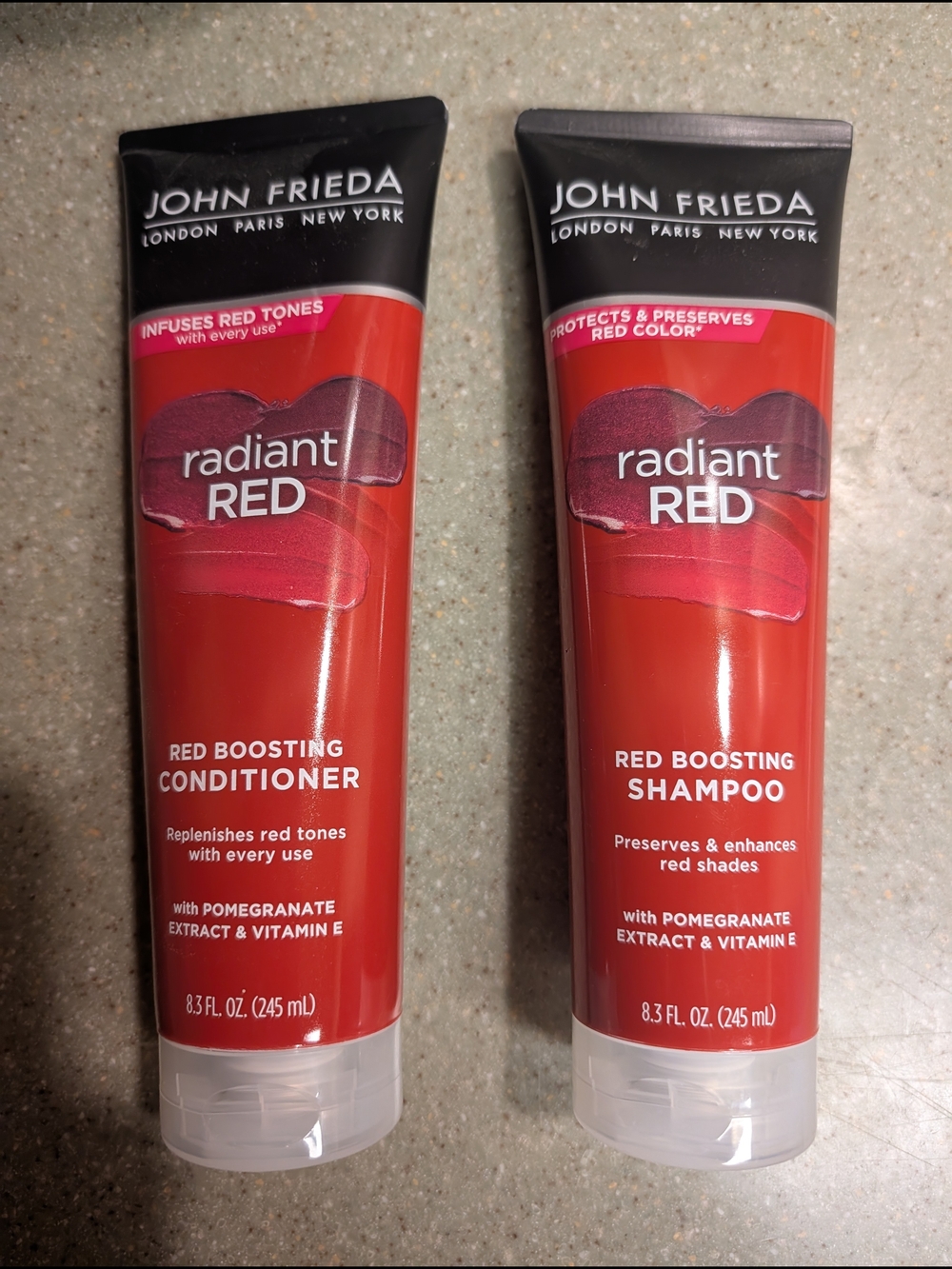John Frieda Radiant Red Red-Boosting Shampoo & Conditioner (Red)